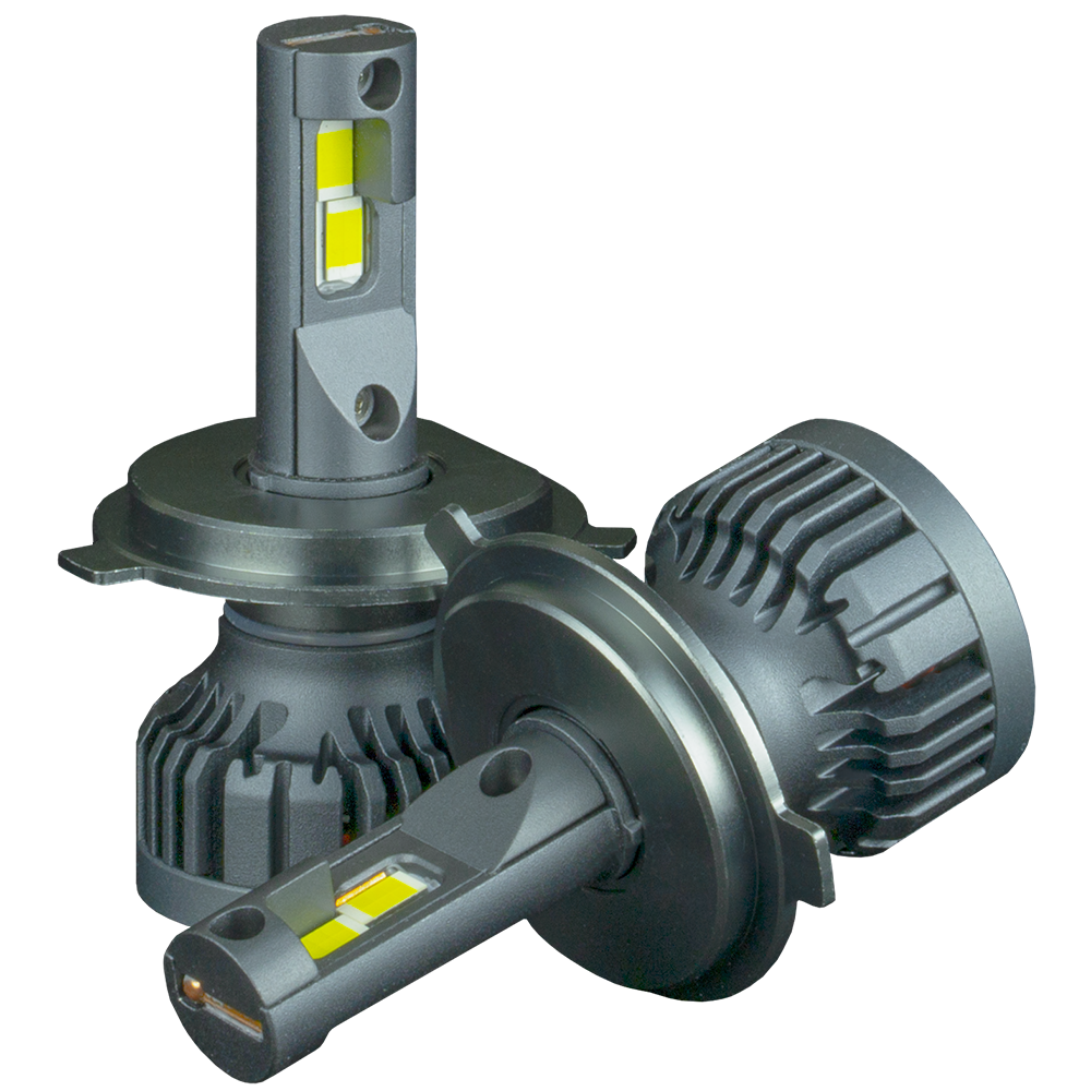 LED лампи автомобільні DriveX AL-01FE H4 6000K 50W 12V 9500 Lm LED