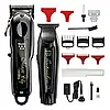 Набір машинок Wahl Cordless Barber Combo 5 Star Black (Magic Clip Cordless + Detailer Wide Cordless) 3025726, фото 2