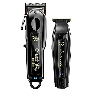 Набір машинок Wahl Cordless Barber Combo 5 Star Black (Magic Clip Cordless + Detailer Wide Cordless) 3025726