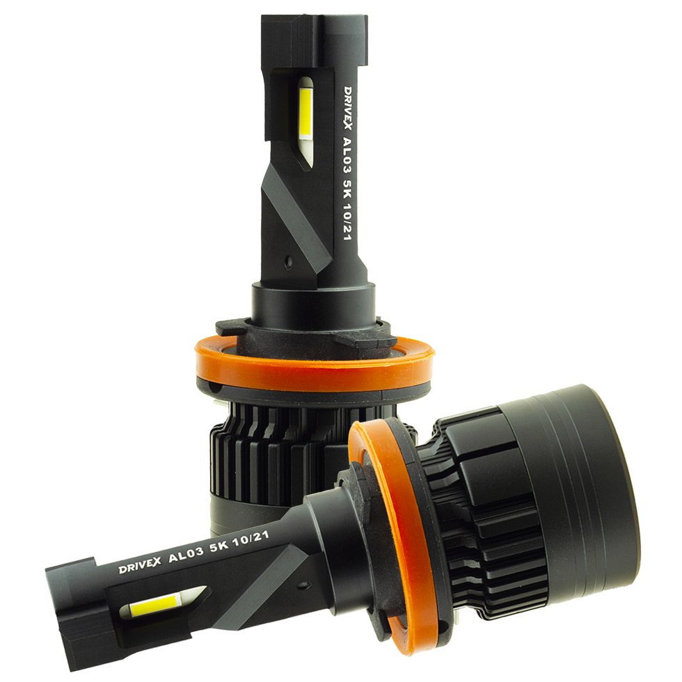 LED лампи автомобільні DriveX AL-03 H15 6000K LED 45W CAN 12-24В