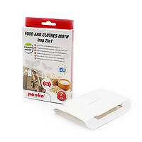 Пастка 2 в 1 для молі харчової та платтяної Panko, 2 шт