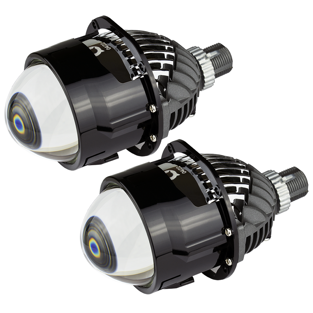 BiLED лінзи автомобільні DriveX Bi Led E1 2.5" 35W 5000K 12V