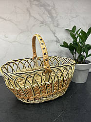 Кошик з лози 34х22х27 Великодній кошик