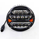 Фара додаткового світла DriveX WL R-102 DLX 7" DB+DRL 18L-90W OSR, фото 3