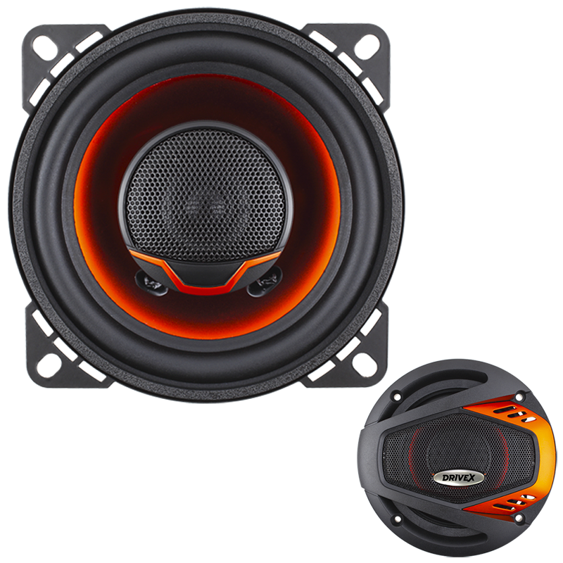Автомобільна акустична система DriveX GT-402 80W 4" 4Ом, фото 1