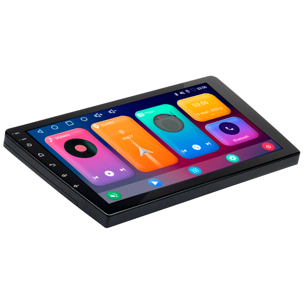 Автомобільна мультимедійна система DriveX UN7 AND 9" 8-Cores/4+64GB/Android 10.0/4x50Вт/1280x720