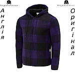 Кофта худі в клітинку чоловіча Lee Cooper (Лі Купер) з Англії - шерпа, фото 4