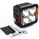 Фара додаткового світла DriveX WL SQ-103 DLX 3" SP+DRL 4L-20W OSR, фото 3