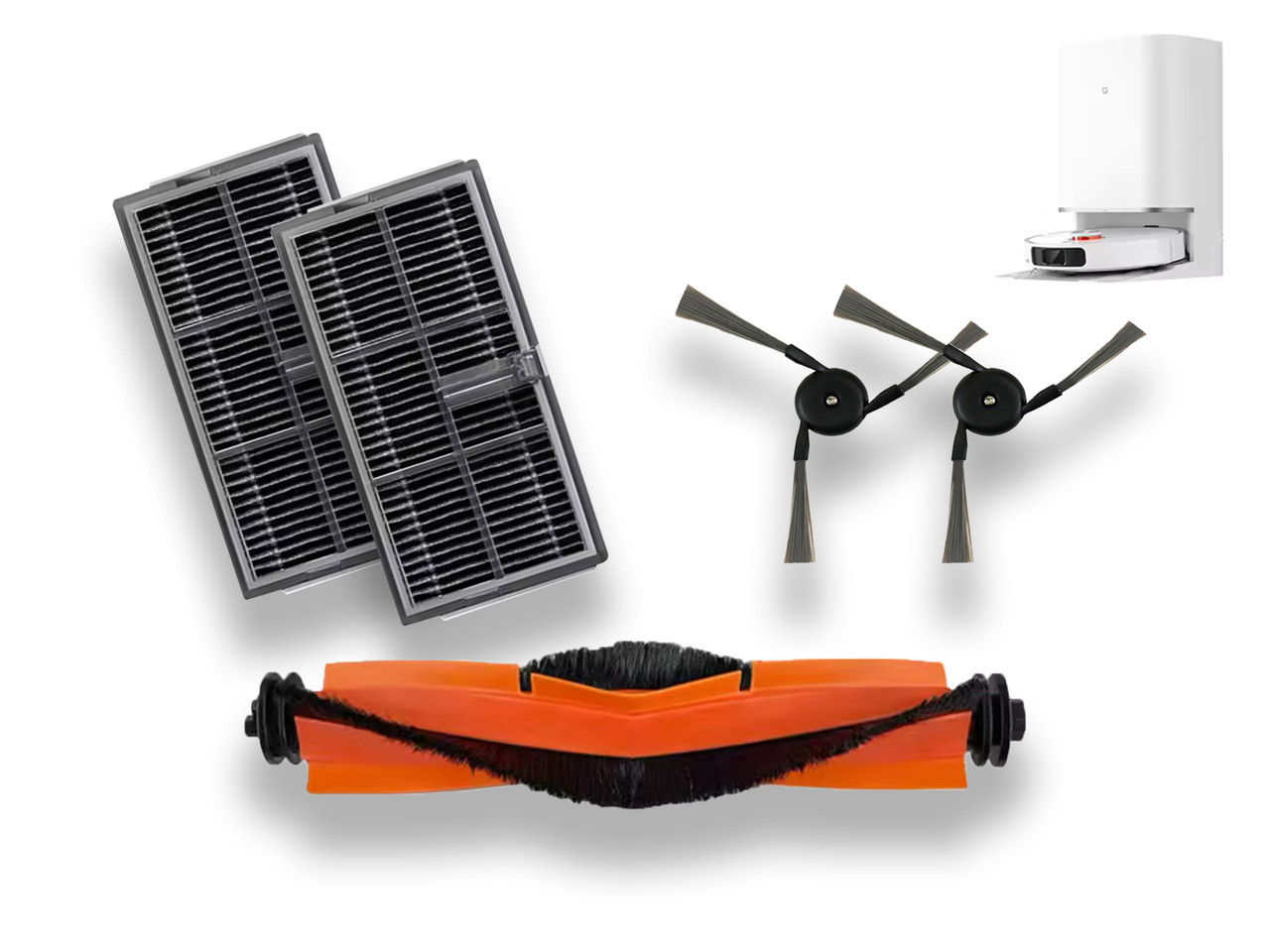 Комплект із 5 змінних аксесуарів для робота-пилососа Xiaomi Mijia Omni M40 D110CN