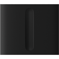 CenterButton (Dimmer) vertical black Центральна кнопка для димерного вимикача Ajax