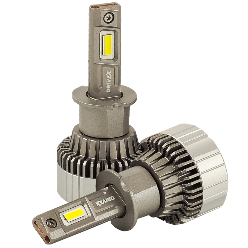LED лампи автомобільні DriveX UL-01 H4/H19 5.5K 65W CAN