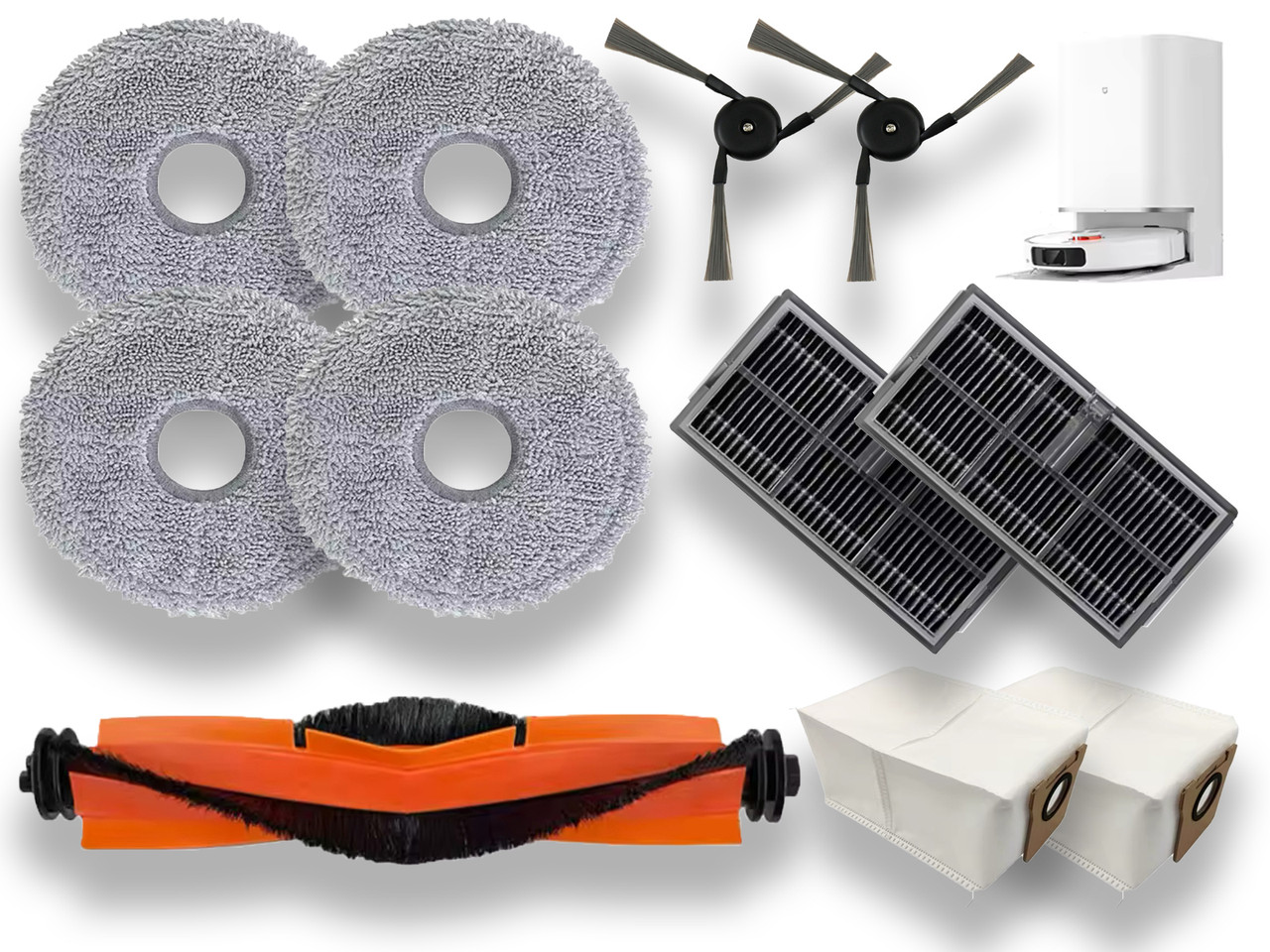 Комплект із 11 змінних аксесуарів для робота-пилососа Xiaomi Mijia Omni M40 D110CN