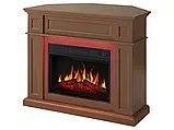 Камінокомплект універсальний 2в1 ArtiFlame Linz AF23BS коричневий з LED підсвічуванням, обігрівом і звуком горіння вогню, фото 3