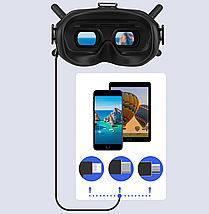 Кабель для передачі даних DJI Avata / DJI FPV / Goggles 2 / V2 100 см (Type-C - Lightning), фото 3