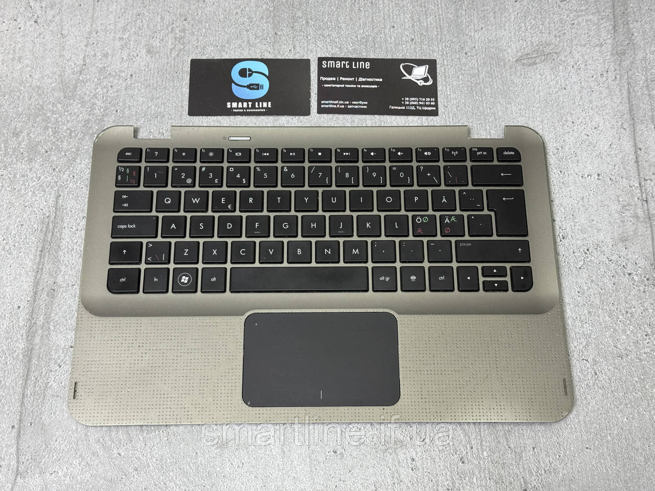 Верхня частина корпусу топкейс для ноутбука HP Envy 13-1099eo | 3WSP6TP302, фото 1