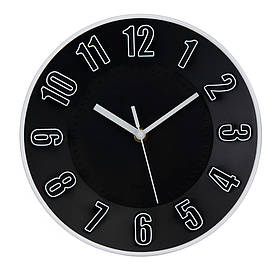 Годинник "Модуль", чорний, 22 см ELISEY