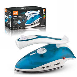 Парова праска з висувною ручкою 800Вт, від мережі, R 1259B, Синій / Дорожня електрична праска / Електропраска