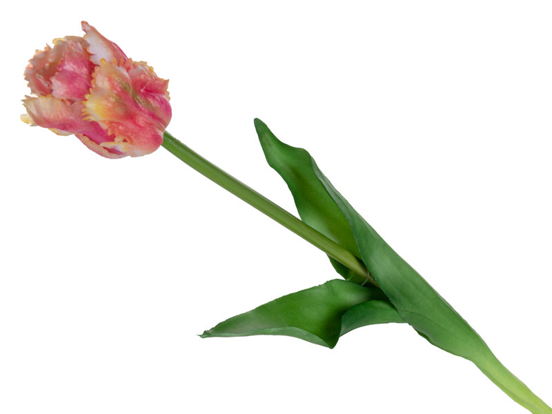 Тюльпан рожевий 47 см (шовк штучний), фото 1