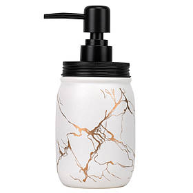 Диспенсер для мила "Лагідний дотик", білий, 7*18 см ELISEY