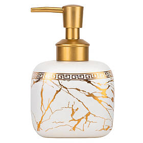 Диспенсер для мила "Німб", білий, 8*13 см ELISEY