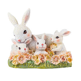 Статуетка "Родина кроликів", 10 см ELISEY