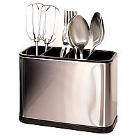 Підставка під столові прибори (18×13×8,6см) / Органайзер столового приладдя / Підставка для ложок та виделок