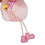 Підвісна фігурка "Кролиця", рожева, 15,5 см ELISEY, фото 3