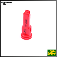 Розпилювач форсунки інжекторний Agroplast AP 110.04 Польща Червоний, для роботи за вітром