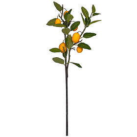 Штучна гілка "Лимони", 100 см ELISEY