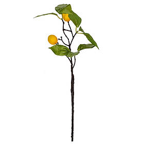 Штучна гілка "Лимони", 40 см ELISEY