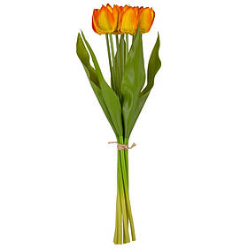 Букет тюльпанів "Барви", помаранчевий, 40 см ELISEY
