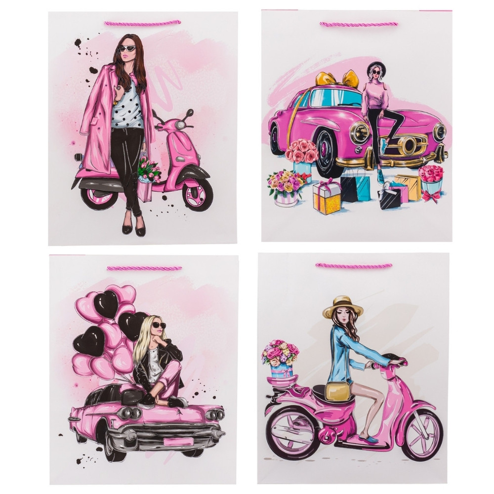 Подарунковий пакет "Енергія стилю", 26*32 см * Рандомний вибір дизайну ELISEY, фото 1