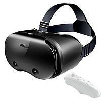 Окуляри шолом віртуальної реальності з аеромошкою VRG Pro X7 5-7" Black (451267028)