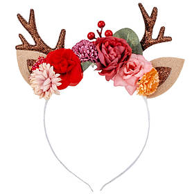 Новорічний обідок "Квітуча врода", 20 см ELISEY