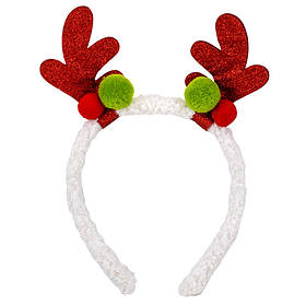 Новорічний обідок "Веселі ріжки", 21 см ELISEY