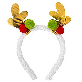 Новорічний обідок "Веселі ріжки", 21 см ELISEY