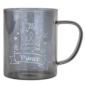 Кружка "Принц", сіра , 400 мл ELISEY