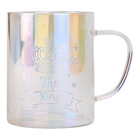 Кружка "Король", перламутрова , 400 мл ELISEY