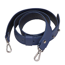 Ремінь плечовий на рідкладі з кобурними гвинтами (110*3 см), колір Джинсовий