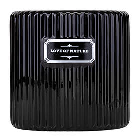 Кашпо "Love of nature", чорний ELISEY