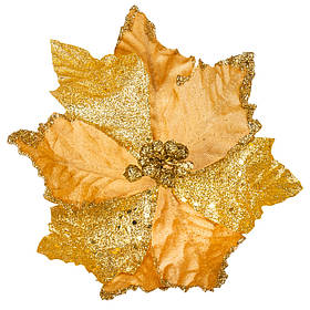 Декоративна квітка "Чарівний бутон", золота, 32 см ELISEY