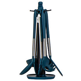 Набір кухонного приладдя з 6 предметів, синій ELISEY