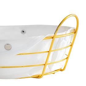 Хлібниця металева "Запашна здоба", 24 * 7 см Elisey