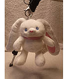 М'яка іграшка брелок Заєць, фото 2