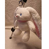 М'яка іграшка брелок Заєць, фото 3