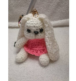 М'яка іграшка брелок Заєць