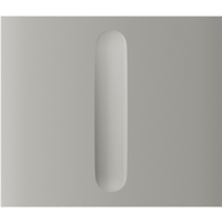 CenterButton (Dimmer) vertical oyster Центральна кнопка для димерного вимикача Ajax