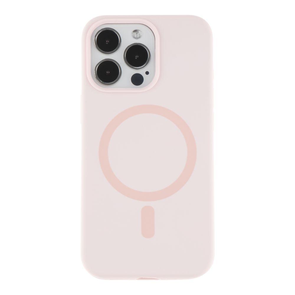 Чохол Glow Silicone Case with Magsafe для iPhone 13 Pro Колір Pink, фото 1