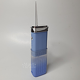 Портативний бездротовий іригатор для ротової порожнини 220 мл, переносний іригатор Блакитний LY-314-Blue, фото 4