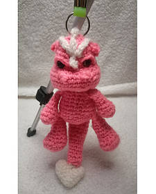 М'яка іграшка брелок Дракон